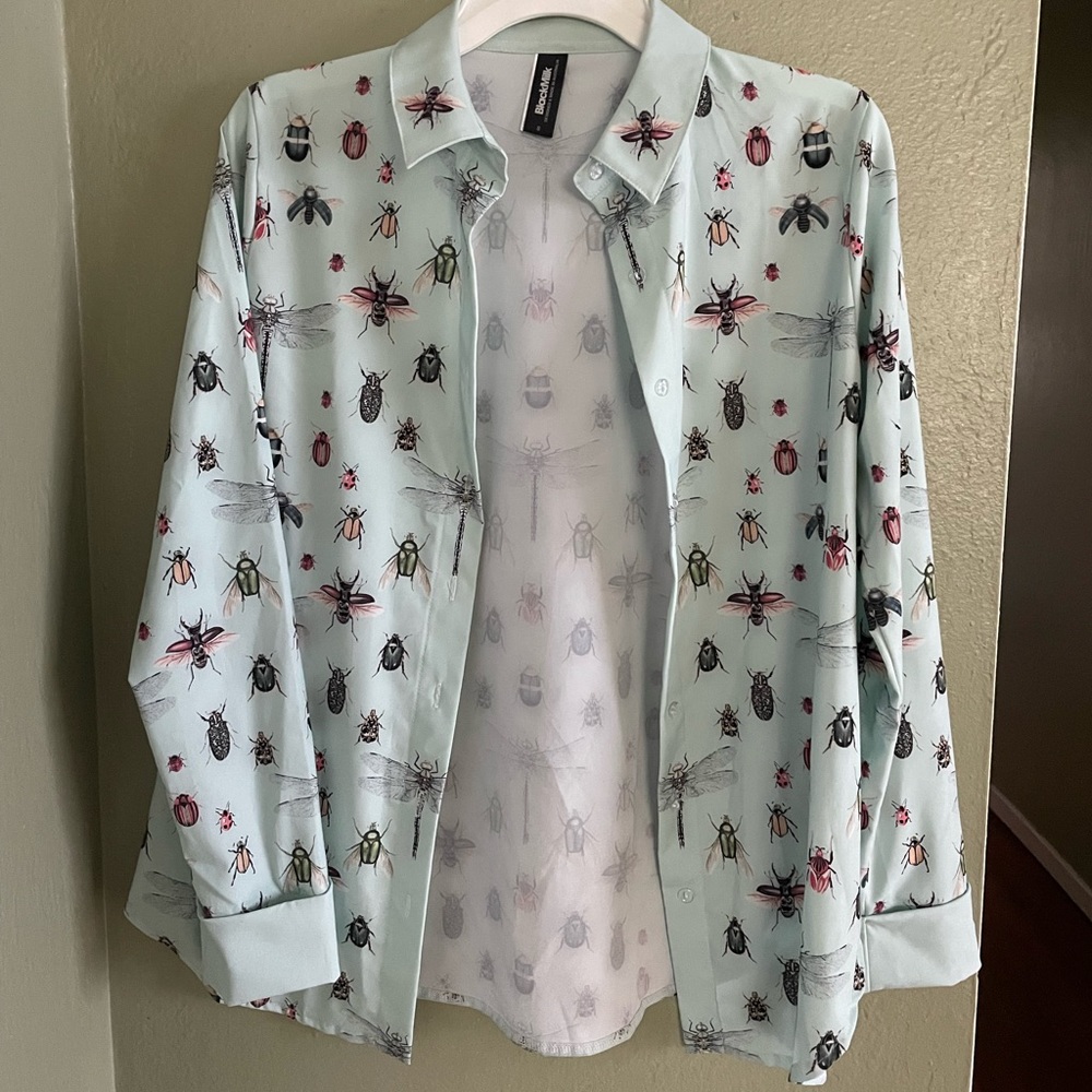 Bug print Black Milk blouse